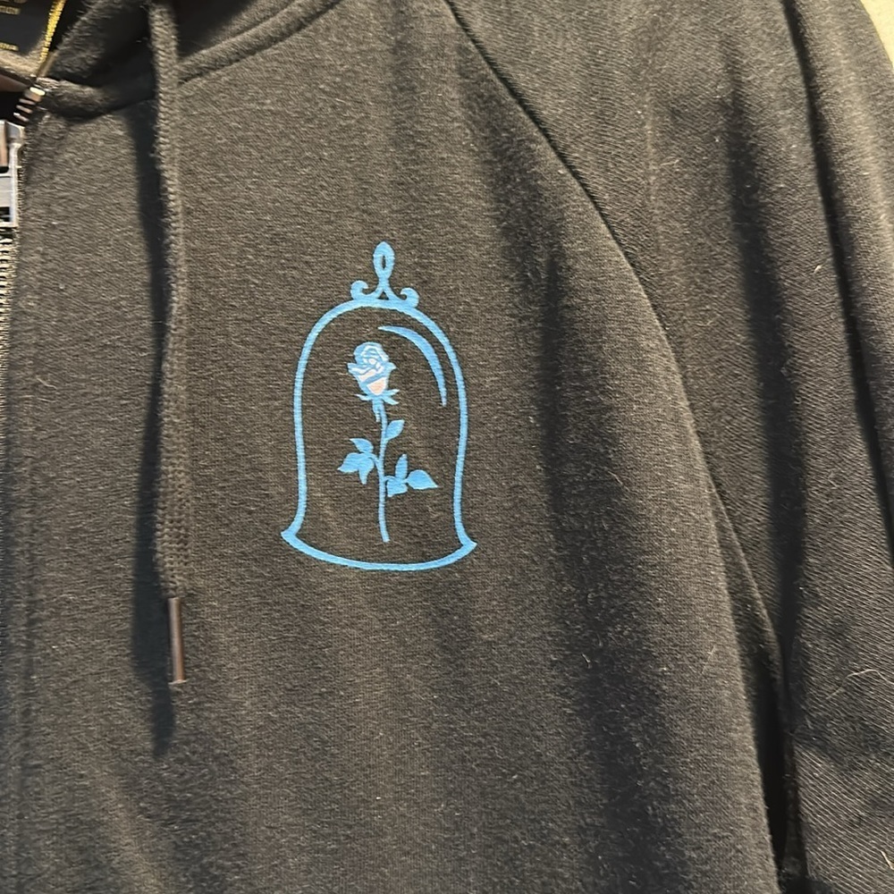 Torrid Disney Princess Belle Beauty and The Beast Hoodie Sweatshirt 2X - Picture 7 of 9